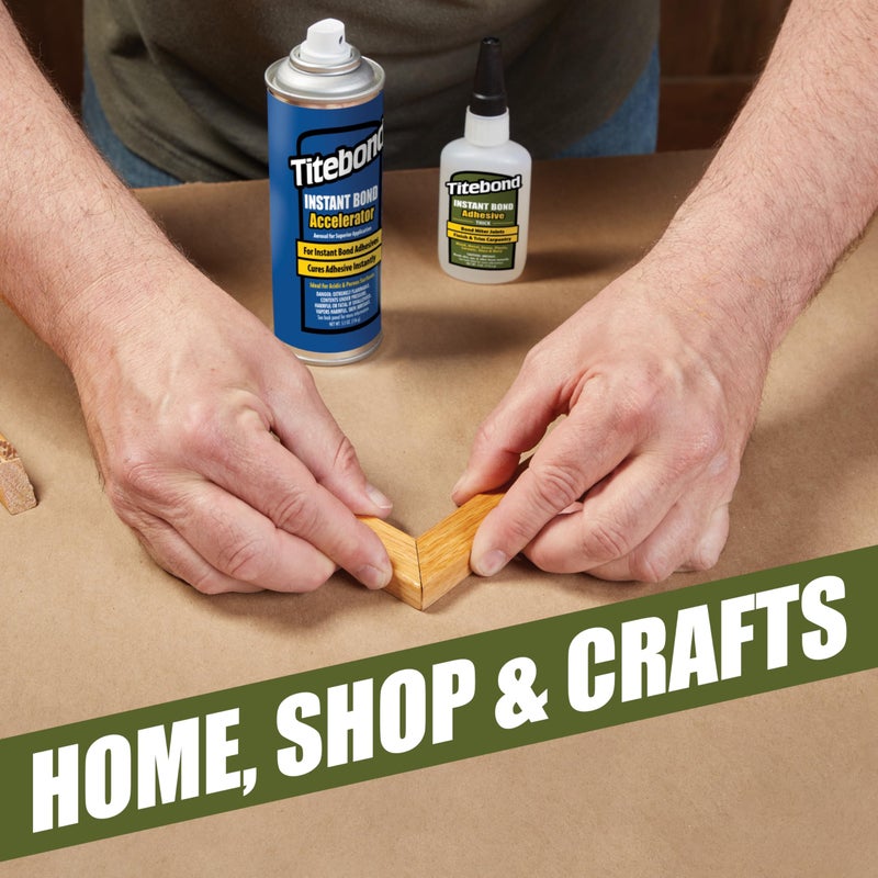 Titebond Instant Bond Wood Adhesive Thick, 2 oz. - Image 3